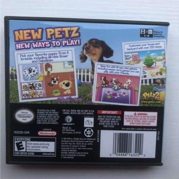 Nintendo DS “Petz Dogs 2” Game - Picture 3 of 3